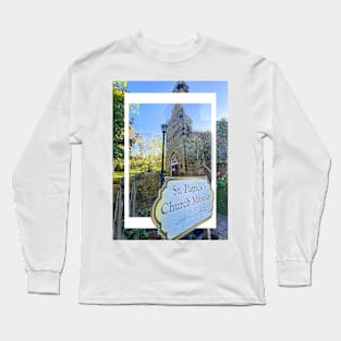 St Patricks Church Museum Sydney Nova Scotia Long Sleeve T-Shirt